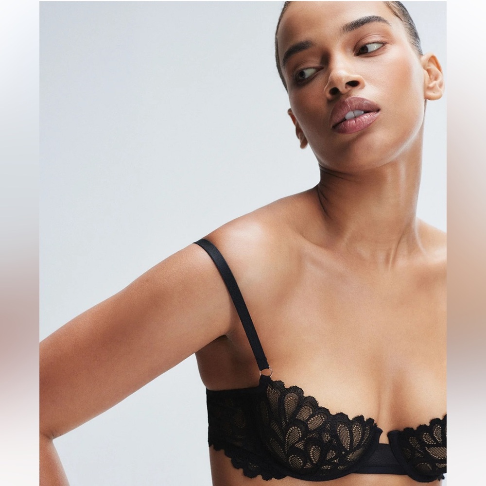 SAVAGE NOT SORRY UNLINED LACE BALCONETTE BRA